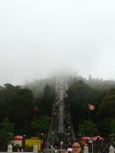 Brouillard Ile de Lantau
